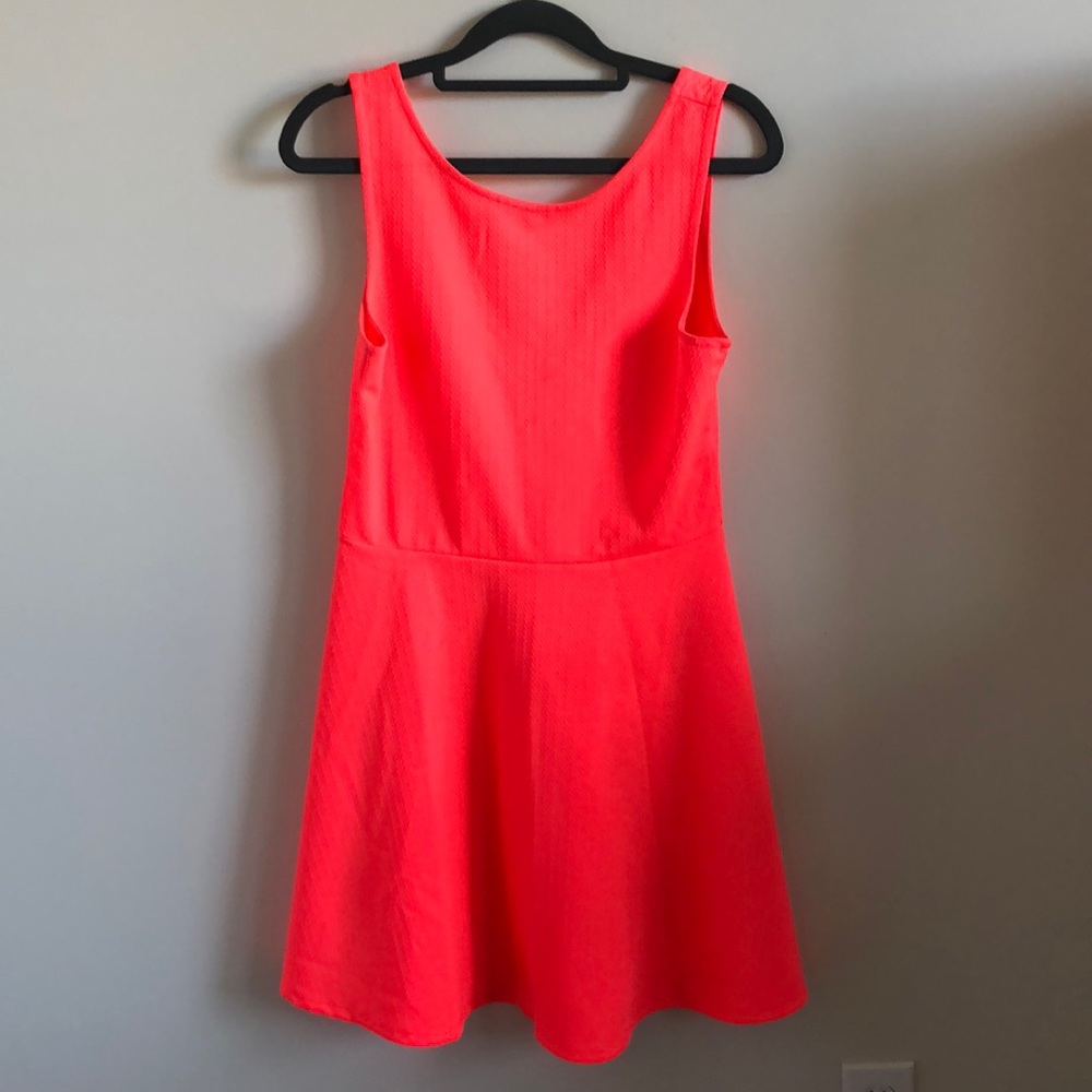 Bright Coral Dress